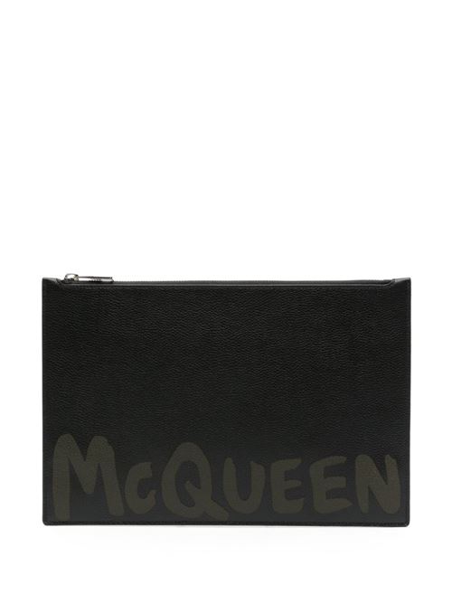 Pouch with logo ALEXANDER MCQUEEN | 5604721AAQ51088